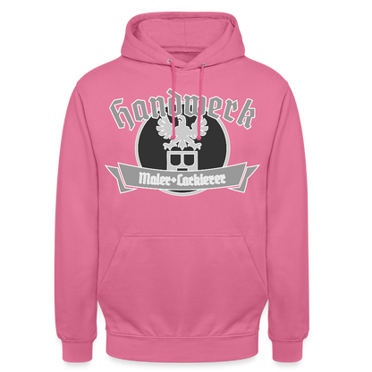 Unisex Hoodie "Maler/Lackierer" Pink Unisex Hoodie