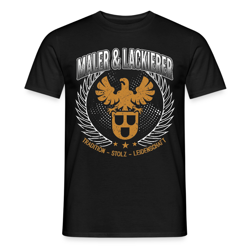 Unisex Traditions-T-Shirt für Maler und Lackierer von Spreadconnect, bequemes Männer T-Shirt mit traditionellem Design.
