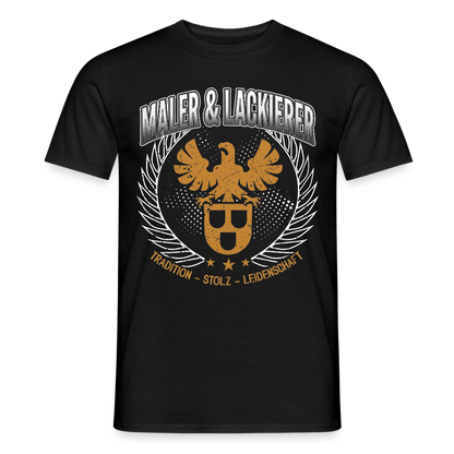 Unisex Traditions-T-Shirt für Maler und Lackierer von Spreadconnect, bequemes Männer T-Shirt mit traditionellem Design.