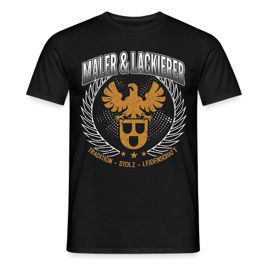 Unisex Traditions-T-Shirt für Maler und Lackierer von Spreadconnect, bequemes Männer T-Shirt mit traditionellem Design.
