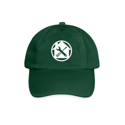 Baseballkappe "Hausmeister" Flaschengrün One size Baseballkappe