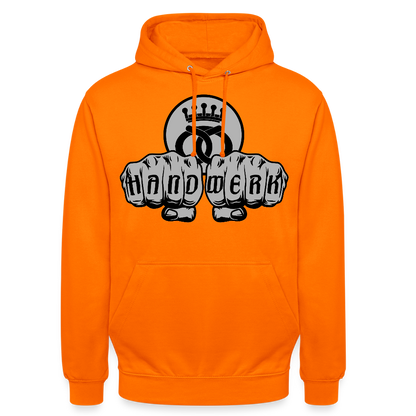 Unisex Hoodie "Bäcker" Orange Unisex Hoodie
