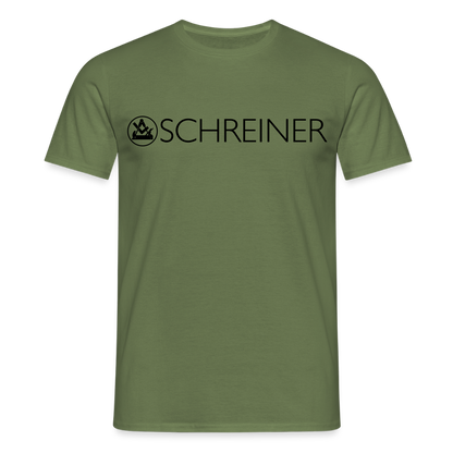 Unisex T-Shirt "Schreiner" Militärgrün Männer T-Shirt