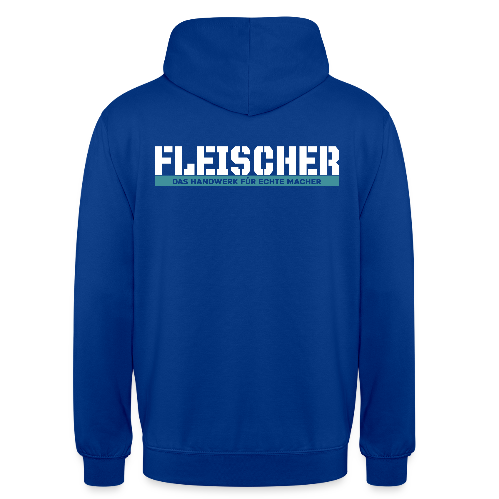 Unisex Hoodie HW-300 | MACHER "Fleischer" Royalblau Unisex Hoodie {{ color }}