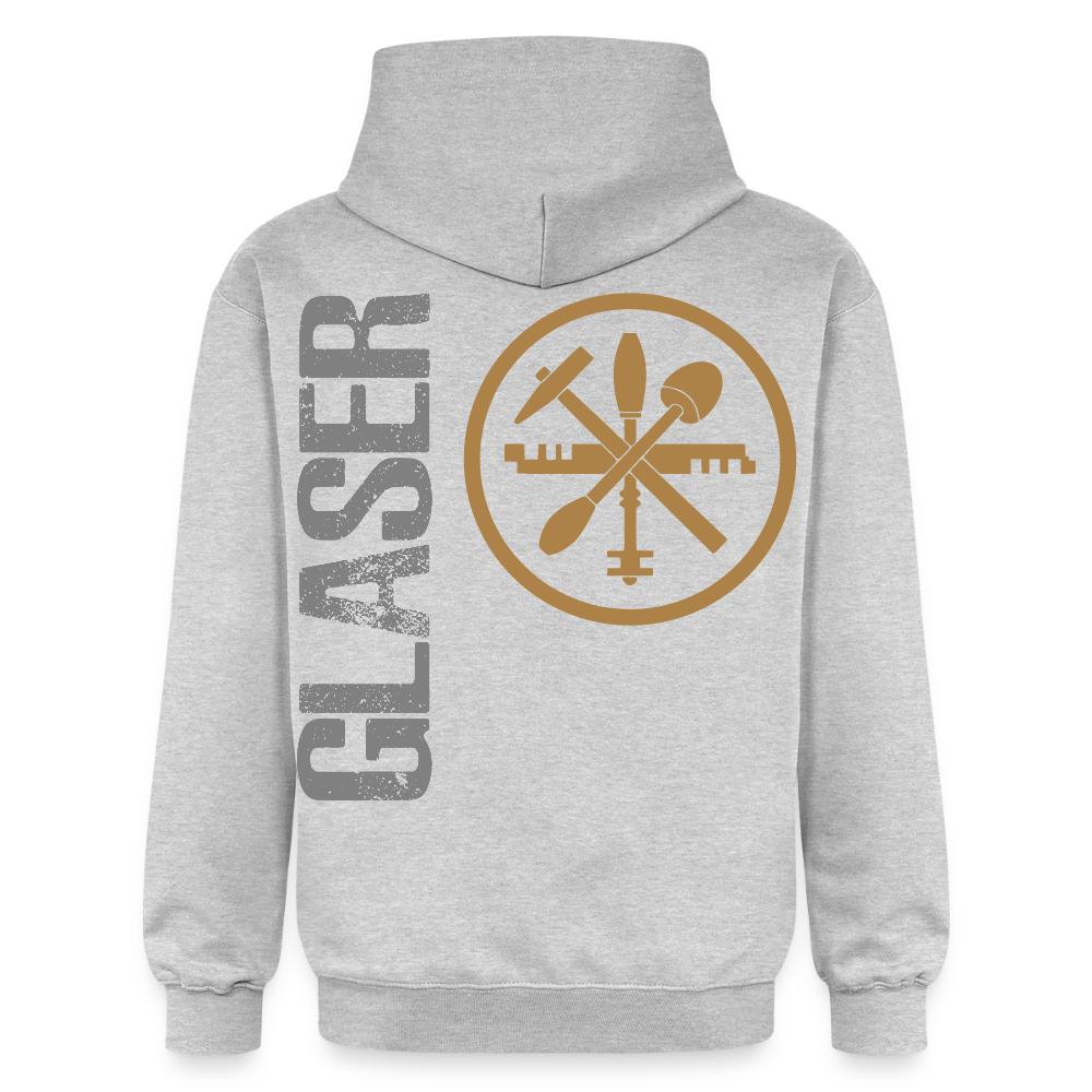 Gildan Unisex Softstyle® "Glaser" Hellgrau meliert Gildan Unisex Softstyle® Midweight Hoodie