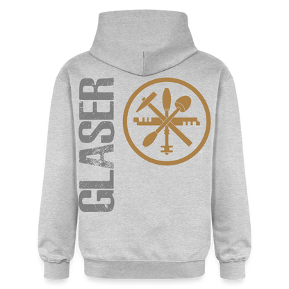 Gildan Unisex Softstyle® "Glaser" Hellgrau meliert Gildan Unisex Softstyle® Midweight Hoodie