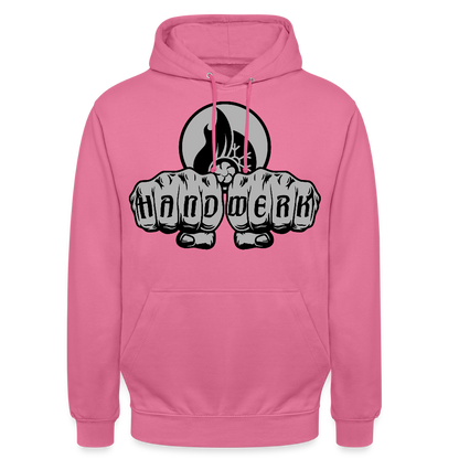 Unisex Hoodie "Klimatechniker" Pink Unisex Hoodie