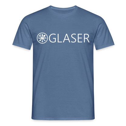 Unisex T-Shirt "Glaser" Taubenblau Männer T-Shirt