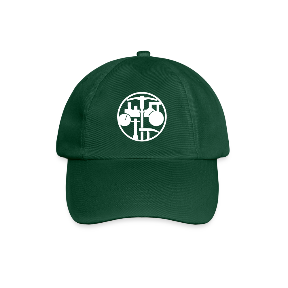 Baseballkappe "Strassenbauer" Flaschengrün One size Baseballkappe