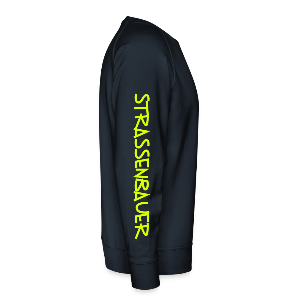 Unisex Premium Pullover "Strassenbauer" neongelb Männer Premium Pullover