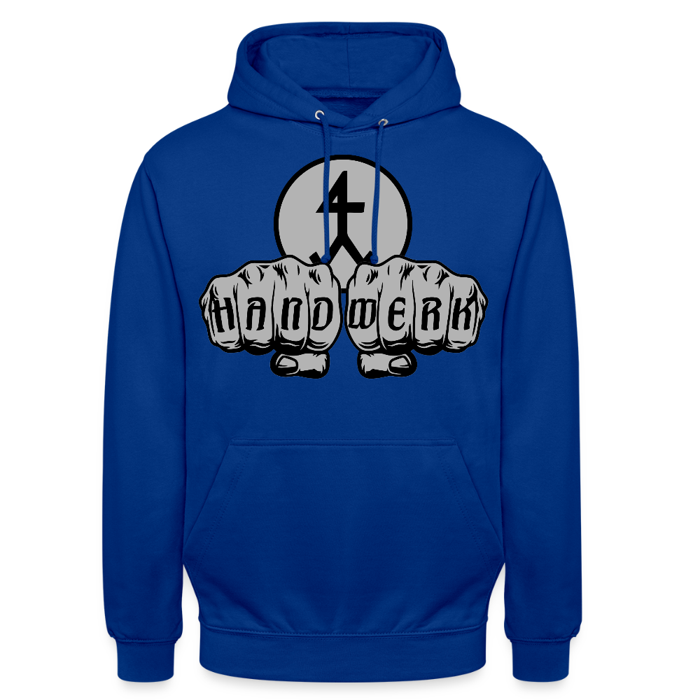 Unisex Hoodie "Steinmetz" Royalblau Unisex Hoodie