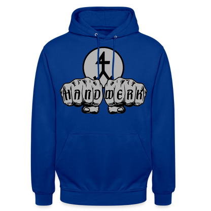 Unisex Hoodie "Steinmetz" Royalblau Unisex Hoodie