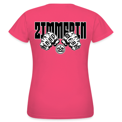 Frauen T-Shirt "Zimmerin" (beidseitig bedruckt) Azalea Frauen T-Shirt