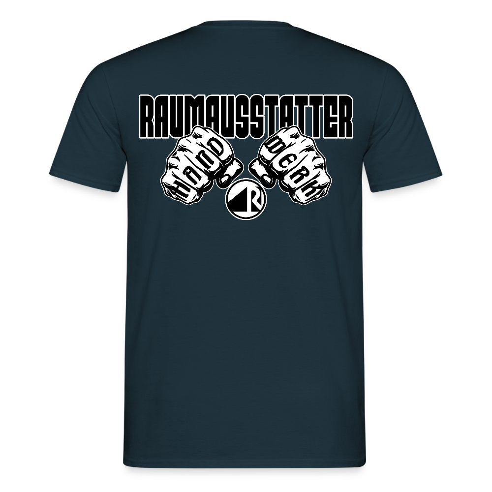 Unisex T-Shirt "Raumausstatter" Navy Männer T-Shirt