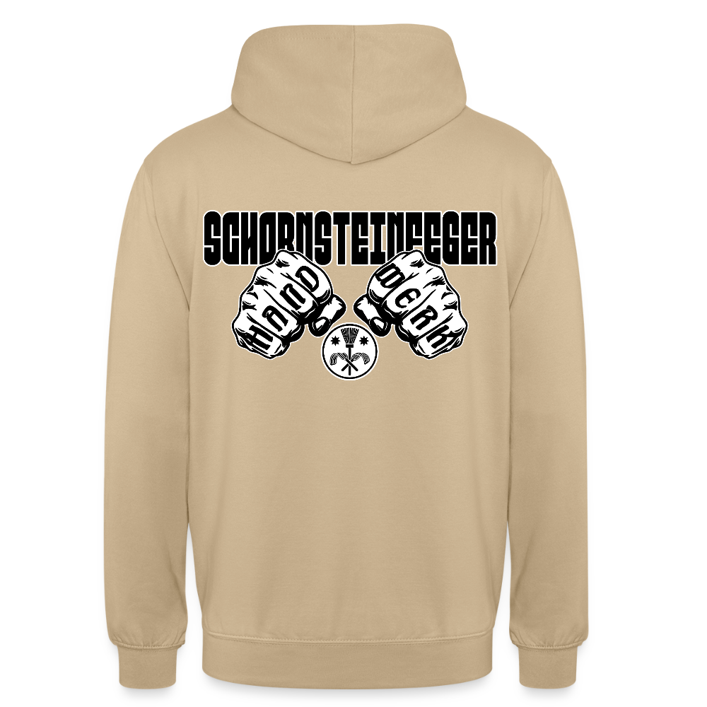 Unisex Hoodie "Schornsteinfeger" Beige Unisex Hoodie
