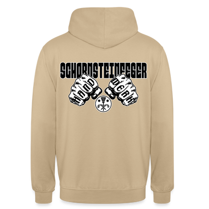 Unisex Hoodie "Schornsteinfeger" Beige Unisex Hoodie