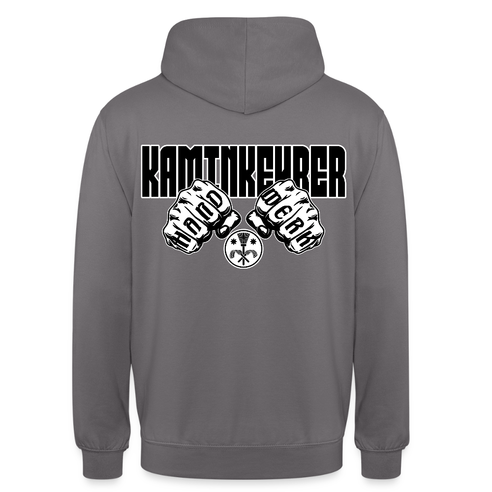 Unisex Hoodie "Kaminkehrer" Mittelgrau Unisex Hoodie