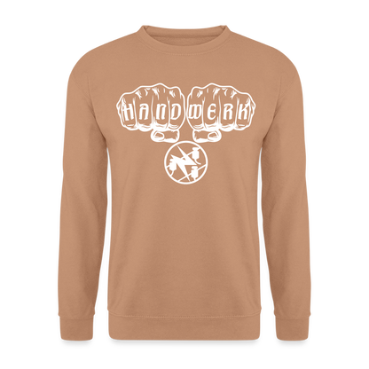 Unisex Pullover "Elektriker" Mocca Unisex Pullover