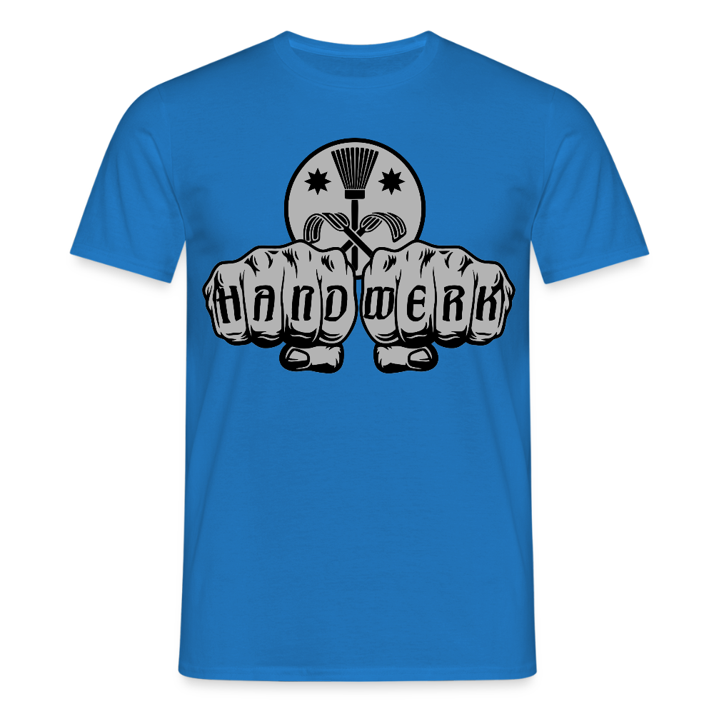 Unisex T-Shirt "Schornsteinfeger" Royalblau Männer T-Shirt