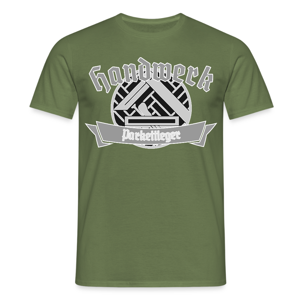 Unisex T-Shirt "Parkettleger" Militärgrün Männer T-Shirt