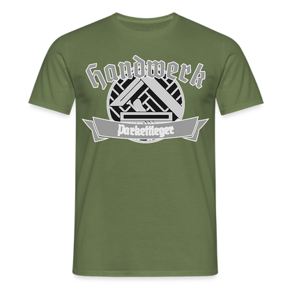 Unisex T-Shirt "Parkettleger" Militärgrün Männer T-Shirt