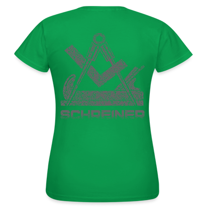 Frauen T-Shirt "Schreiner" Kelly Green Frauen T-Shirt