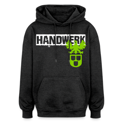 Oversized Unisex Hoodie "Maler/Lackierer" Anthrazit Oversized Unisex Hoodie