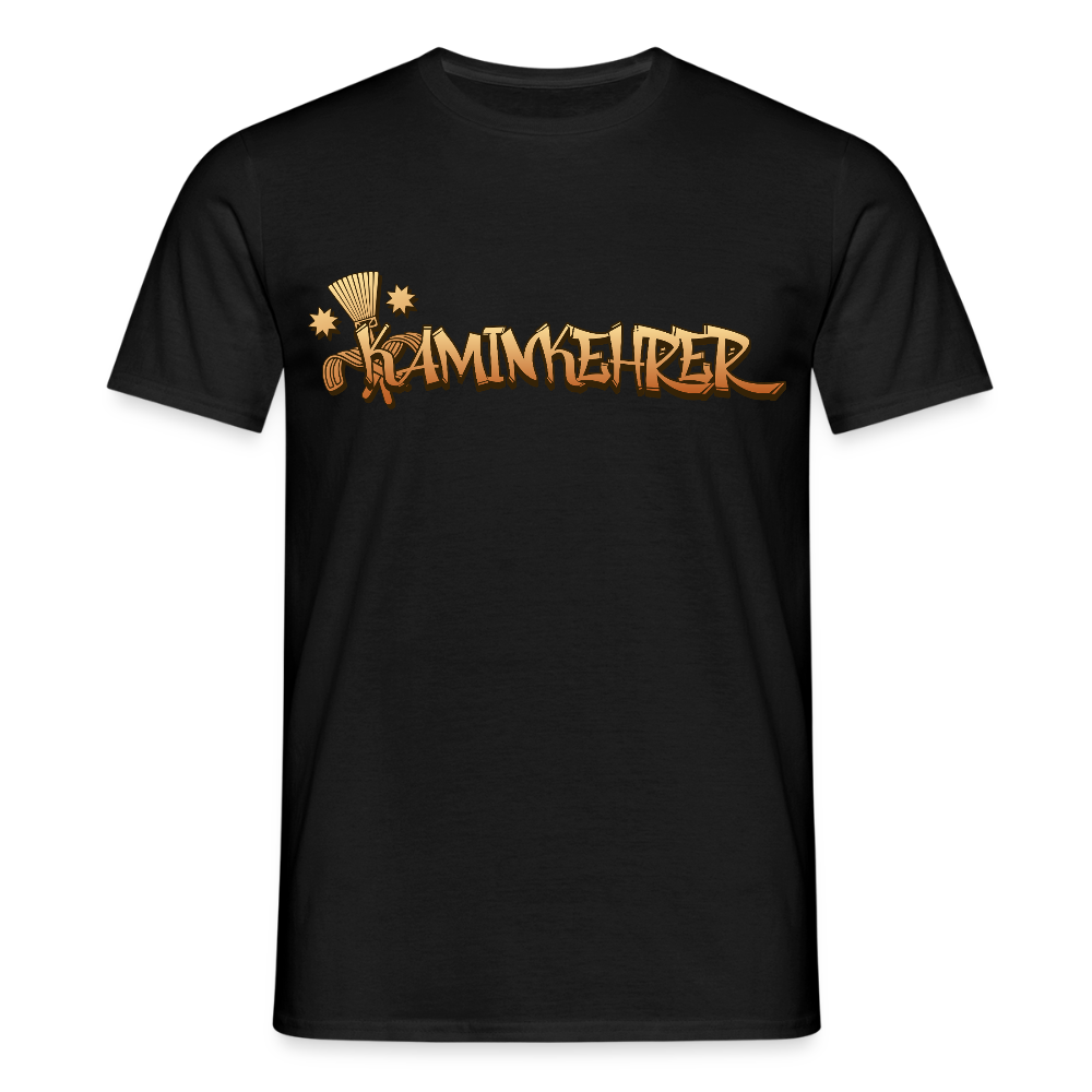 Unisex T-Shirt "Kaminkehrer" Schwarz Männer T-Shirt