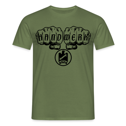 Unisex T-Shirt "KFZ-Mechaniker" Militärgrün Männer T-Shirt