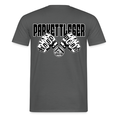 Unisex T-Shirt "Parkettleger" Anthrazit Männer T-Shirt