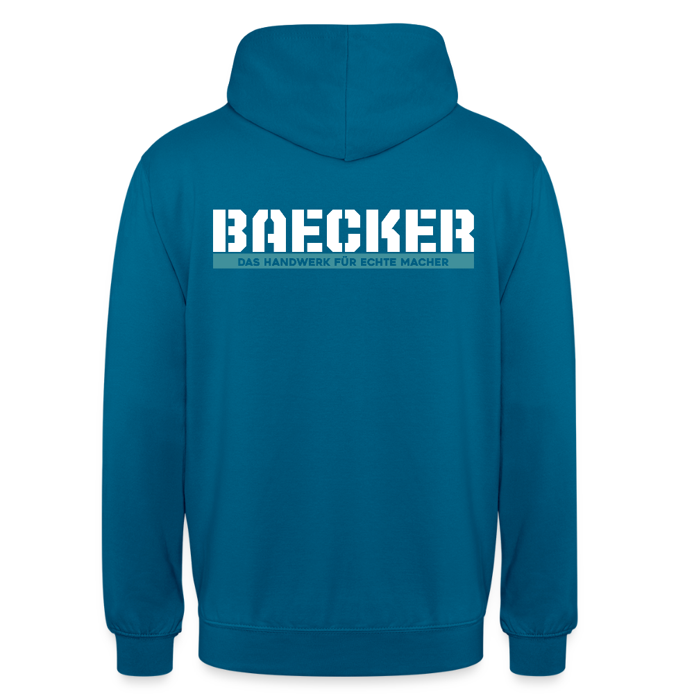 Unisex Hoodie HW-300 | MACHER "Bäcker" Tiefseeblau Unisex Hoodie {{ color }}