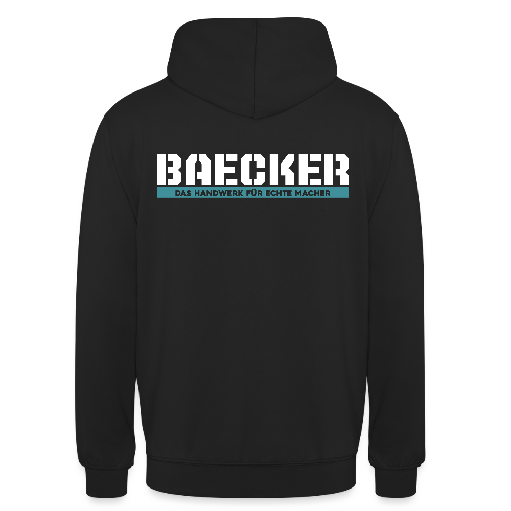 Unisex Hoodie HW-300 | MACHER "Bäcker" Schwarz Unisex Hoodie {{ color }}