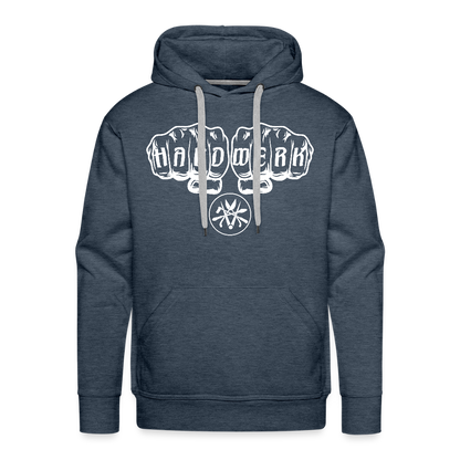 Männer Premium Hoodie "Spengler" Jeansblau Männer Premium Hoodie