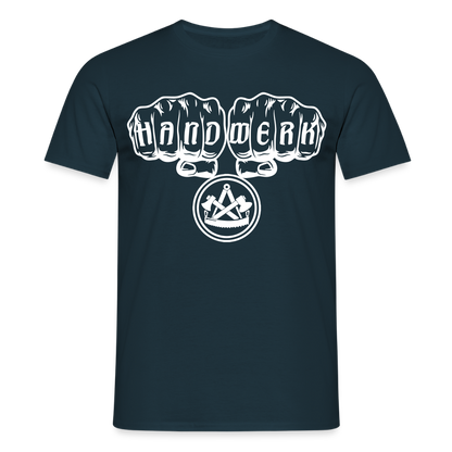 Unisex T-Shirt "Zimmermann" Navy Männer T-Shirt