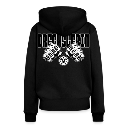 Frauen Hoodie "Drechsler" (beidseitig bedruckt) Schwarz Frauen Premium Hoodie