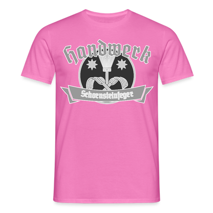 Unisex T-Shirt "Schornsteinfeger" Pink Männer T-Shirt