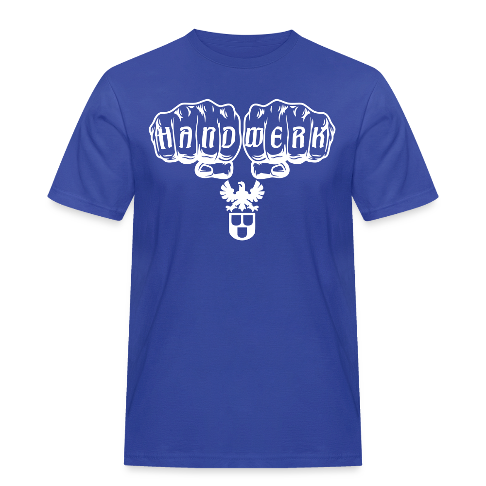 Männer Workwear T-Shirt "Maler" Royalblau Männer Workwear T-Shirt
