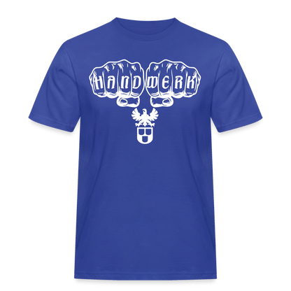 Männer Workwear T-Shirt "Maler" Royalblau Männer Workwear T-Shirt
