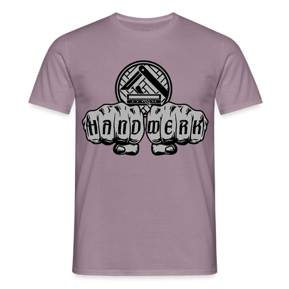 Unisex T-Shirt "Parkettleger" Lilagrau Männer T-Shirt