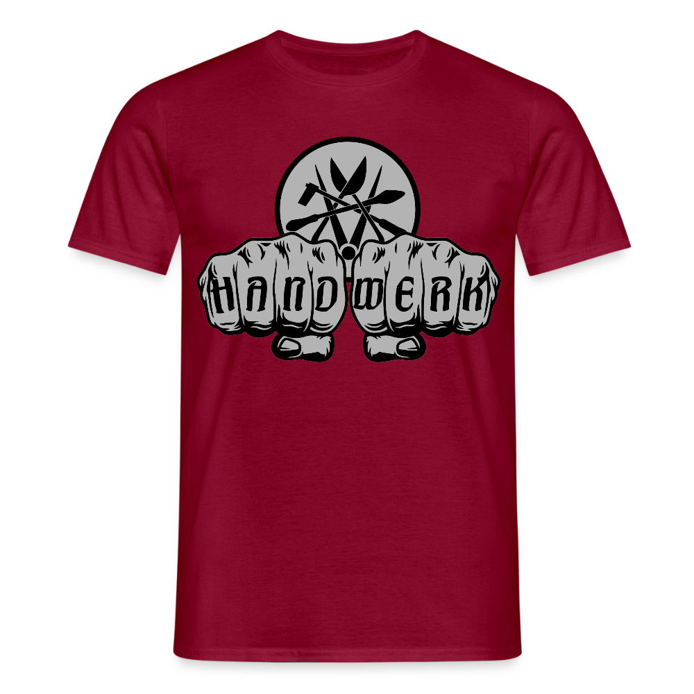 Unisex T-Shirt "Spengler" Ziegelrot Männer T-Shirt