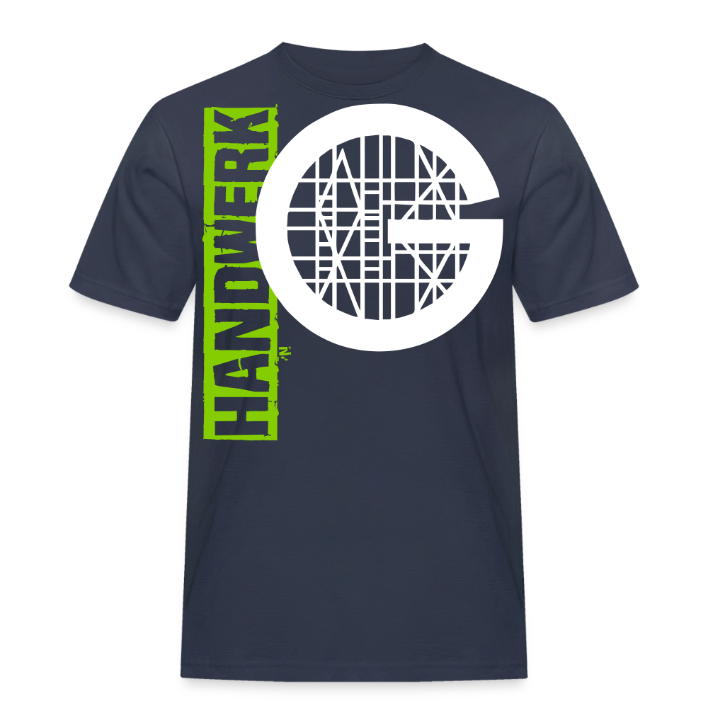 Unisex Workwear T-Shirt "Gerüstbauer" - Navy