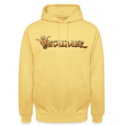 Unisex Hoodie"Metallbauer" Zitronengelb Unisex Hoodie