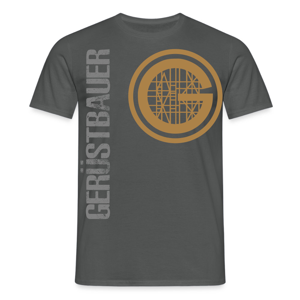 Unisex T-Shirt "Gerüstbauer" - Anthrazit