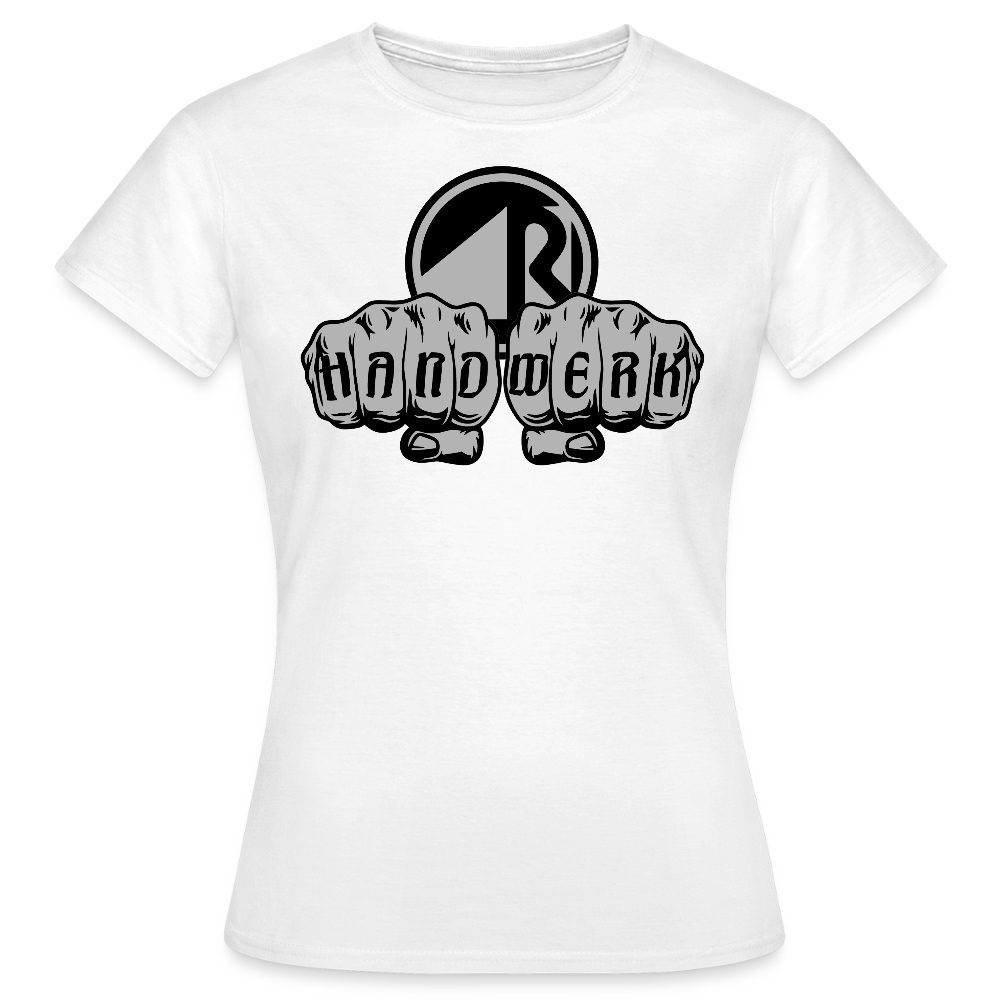 Frauen T-Shirt "Raumausstatter" Weiß Frauen T-Shirt