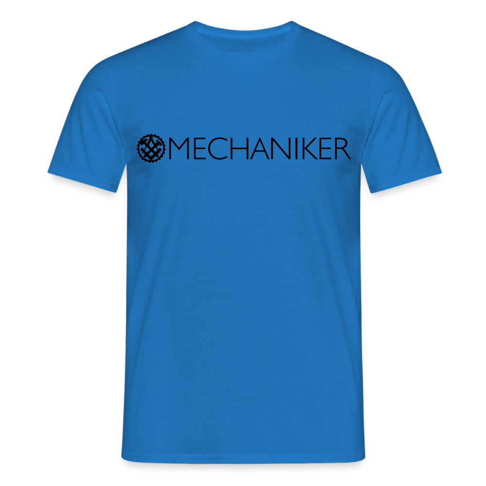 Unisex T-Shirt "Mechaniker" Royalblau Männer T-Shirt