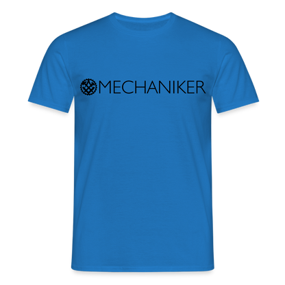Unisex T-Shirt "Mechaniker" Royalblau Männer T-Shirt
