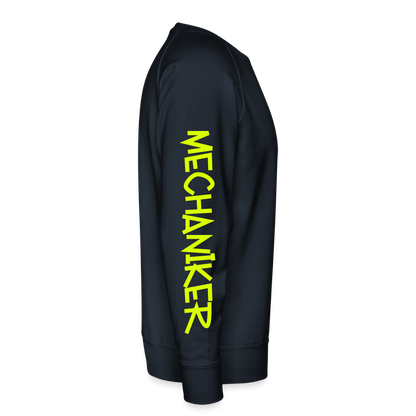 Unisex Premium Pullover "Mechaniker" neongelb Männer Premium Pullover