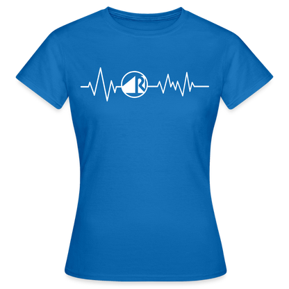 Frauen T-Shirt "Raumausstatter" Royalblau Frauen T-Shirt