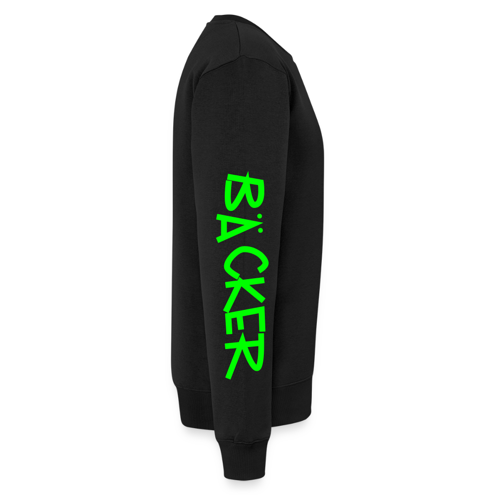 Unisex Premium Pullover "Bäcker" neongrün Männer Premium Pullover