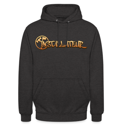 Unisex Hoodie "Installateur" Anthrazit Unisex Hoodie